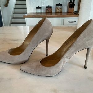 Stuart Weitzman | For Scoop NYC | Suede Pumps